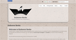 Desktop Screenshot of endeavorbooks.com